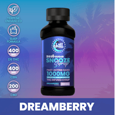 Chill Medicated I Zero Sugar Dreamberry I 1000mg THC Syrup
