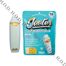 Jeeter Blue Zkittlez Liquid Diamond Disposable 1g