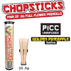 CHOPSTICKS | Pre-roll 0.5G 2-Pack | Golden Pineapple