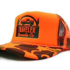 Traveler Hat | Orange Camo