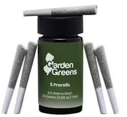 Garden Greens - Gotti Beltz - 5 PK - 0.5G Preroll