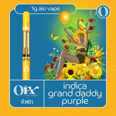 Sano Gardens - AIO - Live Rosin Orchard FX - Grand Daddy Purple (I) 1000mg