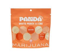 Panda | Gummies | White Peach 1:1 CBG 100mg