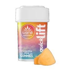 Wana Optimals Gummies 100 MG Quick Lift 1:1:1 (50 MG: THC, THCV, CBG)