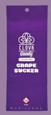 CLOVR - CANDIES - SUCKER - 25MG - SUGAR FREE GRAPE - HYBRID