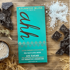 Ahh - Atlantic Bliss (2:1 CBD:THC) - Chocolate Bar - 100mg