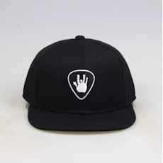 Garcia Hand Picked Picking Flat Brim Hat (Blk)