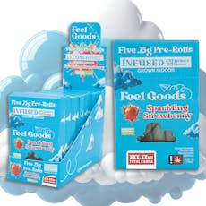 Feel Goods Infused Preroll 5pk - Sweet Watermelon