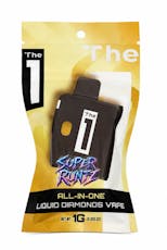 The1 | Super Runtz | Diamond Infused AIO Vape | Sativa-Hybrid | 1g