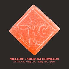 Sour Watermelon | 2:1 THC:CBG | Gummies 100mg
