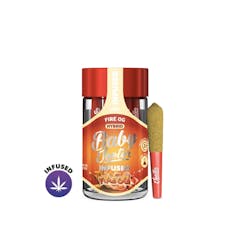 Baby Jeeter - Fire OG (Hybrid) Rosin Enhanced 5pk Preroll 2.5g