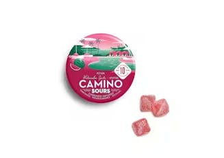 Kiva Camino Sours - Gummies - Raspberry Lemonade (S) (100mg THC)