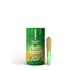 Jeeter - Summer Essentials - Quad Infused Baby Prerolls 5pk - Apple Crisp (H) (2.5g)