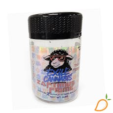 3.5g Zaptimus Prime Prepackaged Flower Exile Cannabis