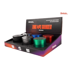 SirEEL - 50mm Zinc Grinder - Assorted Colors