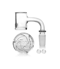 GRAV | 14mm 90° Seamless Quartz Banger Set