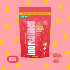 Incredibles - Strahhhberry 1:1 CBD High Dose Gummies - 10ct - 500mg