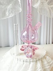 Burning Love | Bong | Water Pipe | 9" | Double Daisy