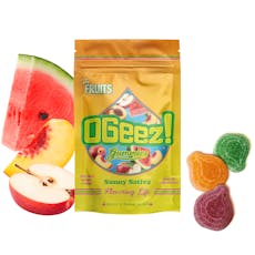 OGEEZ! 100mg Gummies The Fruits Sativa