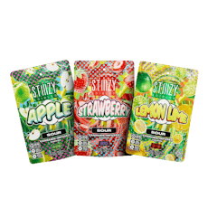 Stiiizy - Gummies - Sour Lemon Lime (S) (100mg)