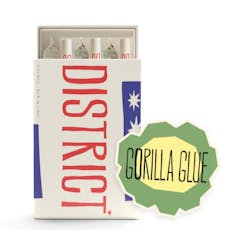 Original Glue: Pre-rolls 5pc (0.5g ea) - District Cannabis