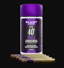 Stiiizy - 5-Pack .5g Live Resin Infused Blunts - Purple Punch