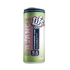 Life H2O Balance Still Water- Strawberry Kiwi 10mg 2:1 THC:CBG