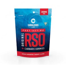 Cherry RSO Gummies, Hybrid, 200mg