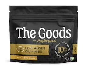 Yuzu Sour Citrus Live Rosin Gummies (100mg)