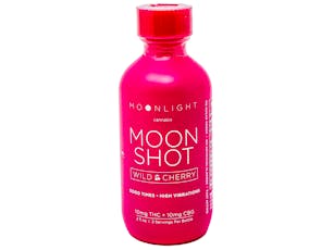 MLC Wild Cherry Moonshot Drink 10mg THC + 10mg CBD 7161272680