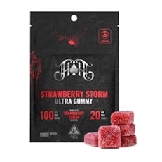 HEAVY HITTERS | STRAWBERRY STORM | ULTRA GUMMIES | 100MG