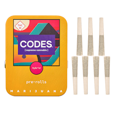 Codes: Pre-Roll Pack | Gold Dropz | 0.5g ea | 7pk