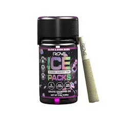 Grape Stomper OG Ice Rosin Infused Preroll 5pk (.5g)