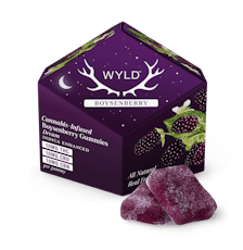 WYLD - Boysenberry 1:1:1 THC:CBD:CBN - 10mg Chews