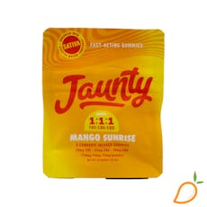 20mg 1:1:1 THC/CBG/CBD Mango Sunrise Mango Sunrise Nano Gummies Jaunty