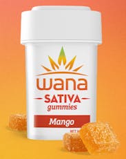 Wana Classics Gummies Mango Sativa - 100mg