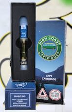 1G Diablo OG Distillate Cartridge