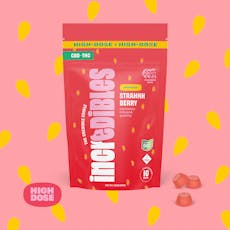 Incredibles - 1:1 Strahhhberry Gummies 10pk - 500mg
