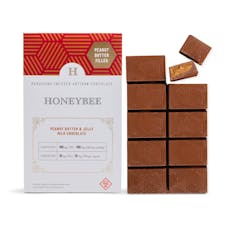 PB&J Milk Chocolate Bar - 100mg