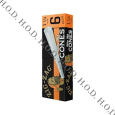 Zig-Zag Cone 1 1/4 6 Pack