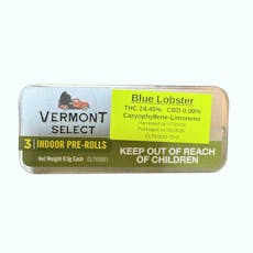 Blue Lobster Prerolls 0.5g, 3pk