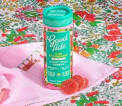 Rosin Gummies - Kiwi Strawberry - 1:1:1 THC:CBD:CBG - Hybrid - 10ct (Good Tide)