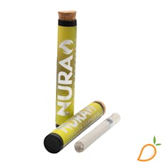 2g Blue Biscotti Glass Tip Preroll NURA