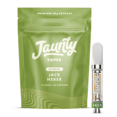 Jaunty Jack Herer Hybrid 1g 510 Vape Cartridge