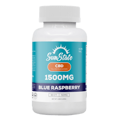 Sunstate Full Spectrum Grab N' Go Bag 30pk/1500mg - Blue Raspberry