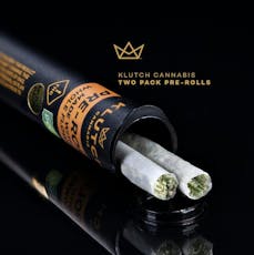 Klutch - Lemon S SSU Flower Pre-Roll - 2 Pack - 1g - 1 Day