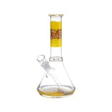 12" Water Pipe with Bowl | Yellow