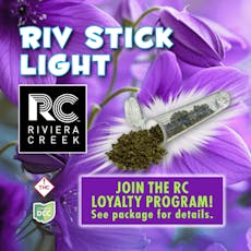 Riviera Creek - Infused Cannabis - Riv Stick Light (H) - 0.5g
