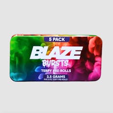 BLAZE BURSTS PEACH RINGZ 5PK PRE-ROLLS 3.5G