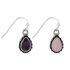 ZAD | Earrings | Gemstone Classics Teardrop Stone | Assorted